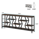 Durable Sofa Console Table with Generous Storage
