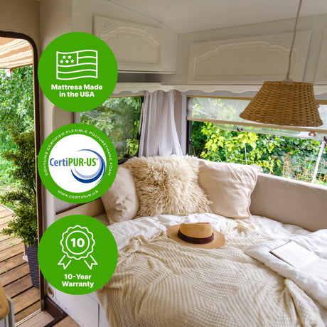 GhostBed All Foam RV Mattress Profile HouseOfZazla