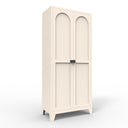 Shapely Doors Cabinet, Metal Storage Cabinet With Doors And Adjustable Shelves HouseOfZazla