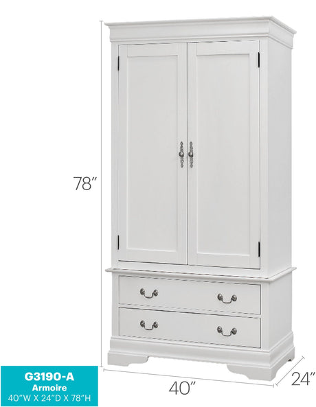 Elegant Traditional Armoire HouseOfZazla