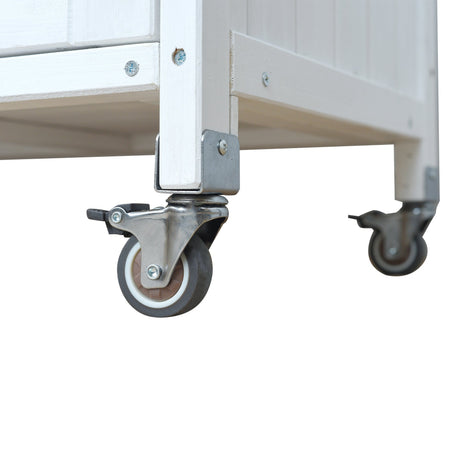 Foldable Outdoor Kitchen Island Patio Cart with Storage HouseOfZazla