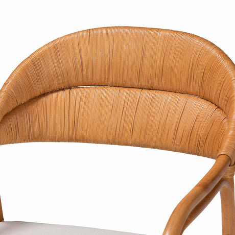 Honey Rattan Accent Chair HouseOfZazla