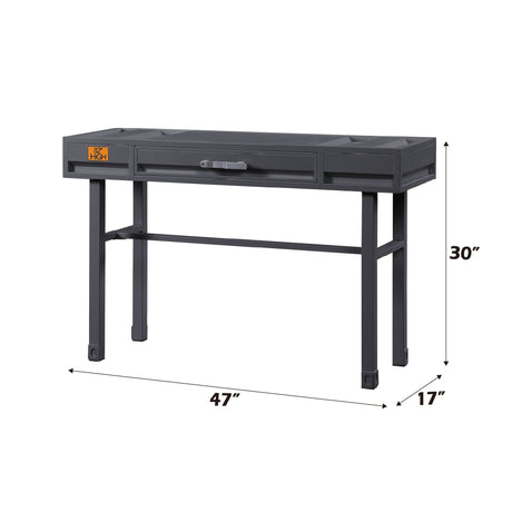 Cargo Vanity Desk With Functional Storage HouseOfZazla