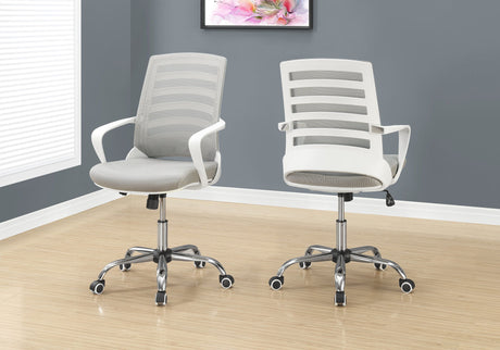 Office Chair, Adjustable Height, Swivel, Ergonomic, Armrests HouseOfZazla