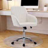 Adjustable Ergonomic Office Chair, Swivel Backrest Seat