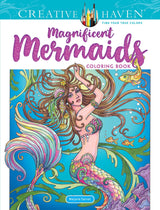 Creative Haven Magnificent Mermaids Coloring Book (Adult Coloring Books: Fantasy) Dover Publications