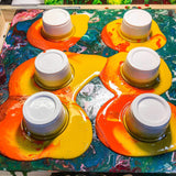 U.S. Art Supply Professional Gloss Pouring Medium 64oz (Half Gallon) - Improves Paint Flow & Cell Effects Creator, Viscosity Adjuster for Art Acrylic Painting U.S. Art Supply