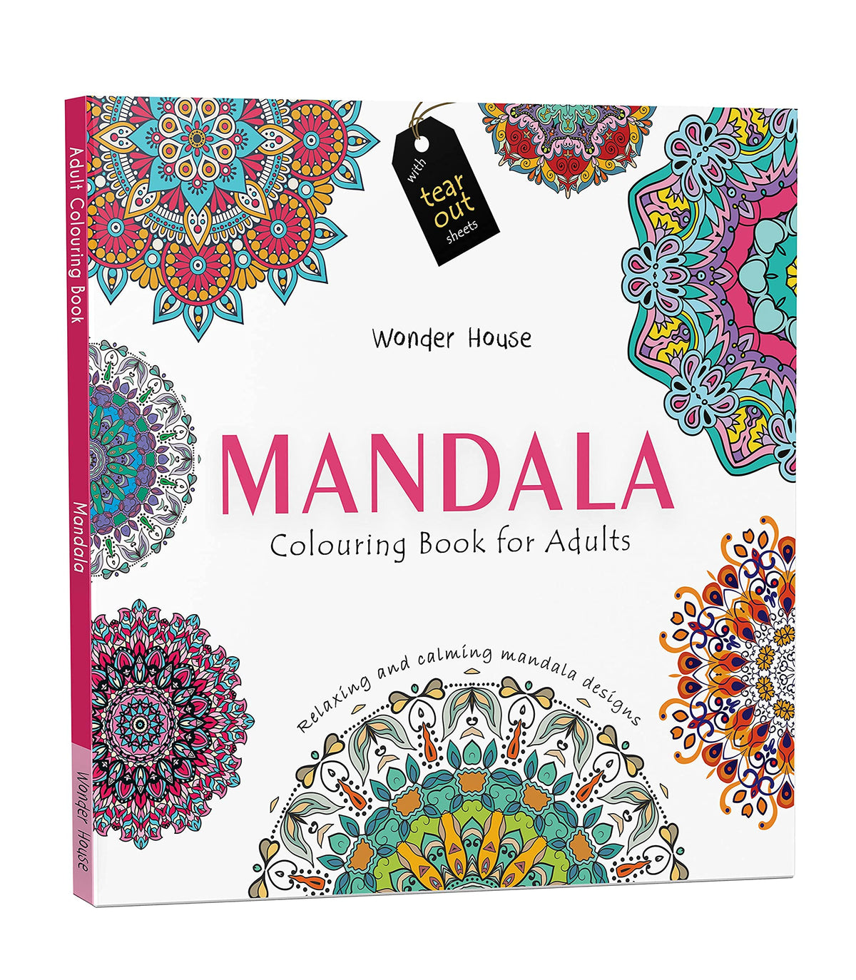 Mandala: Colouring Books for Adults with Tear Out Sheets (Adult Colouring Book) [Paperback] Wonder House Books Editorial Wonder House