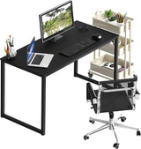 SHW Home Office 40-Inch Computer Desk, Black SHW