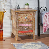 Christopher Knight Home 313646 NIGHTSTAND, 13.25 in x 19 in x 24 in, Natural Christopher Knight Home