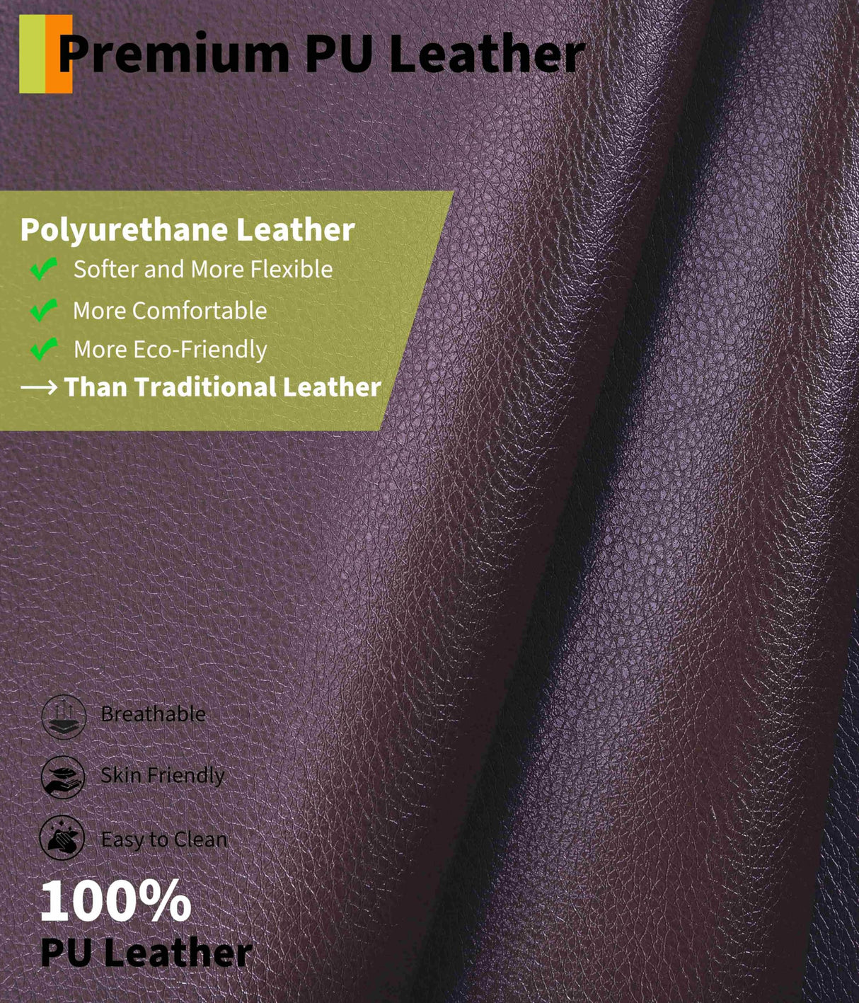 Garvee Power Lift Recliner Chair - Heat and Massage, PU Leather Electric Lift Recliner for Elderly & Mobility Impaired, Adjustable Back and Legs, Heavy Duty Lift Chair for Seniors Garvee