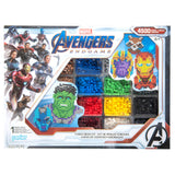 Perler PER8054346 Marvel Avengers Fuse Bead Kit, 4503pc, 10 Patterns, Multicolor, Small Perler
