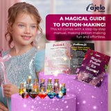 Ajelo Fairy Potions Kit for Kids Magic Set with Wings Wands, 15 Bottles, Halloween & Christmas Party DecorationsToys Girls & Boys Ages 4+ Years Ajelo