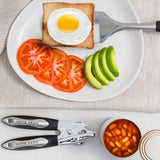 Home Hero 41 Pcs Stainless Steel Kitchen Utensils Set - Nonstick Stainless Steel Cooking Utensils Set - Heat Resistant Kitchen Essentials & Metal Kitchen Gadgets (41 Pcs Set) Home Hero