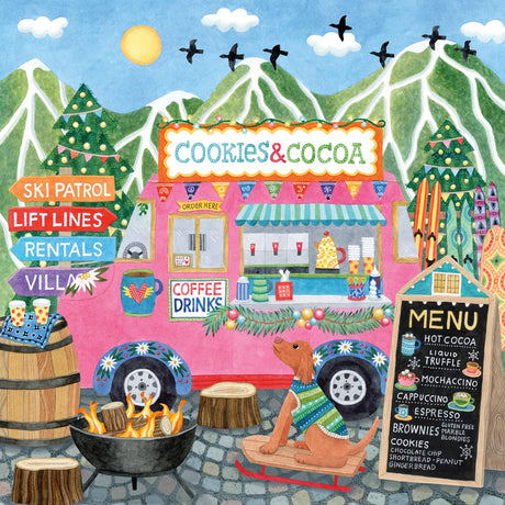 Ceaco - Food Trucks - Festive Food Truck II - 500 Piece Jigsaw Puzzle Ceaco