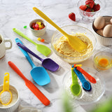 5PCS Silicone Rubber Spatula Set, VITUER Food Grade BPA-Free Spatulas for kitchen Use, Heat Resistant Spatula for Cooking & Baking, Dishwasher Safe VITUER