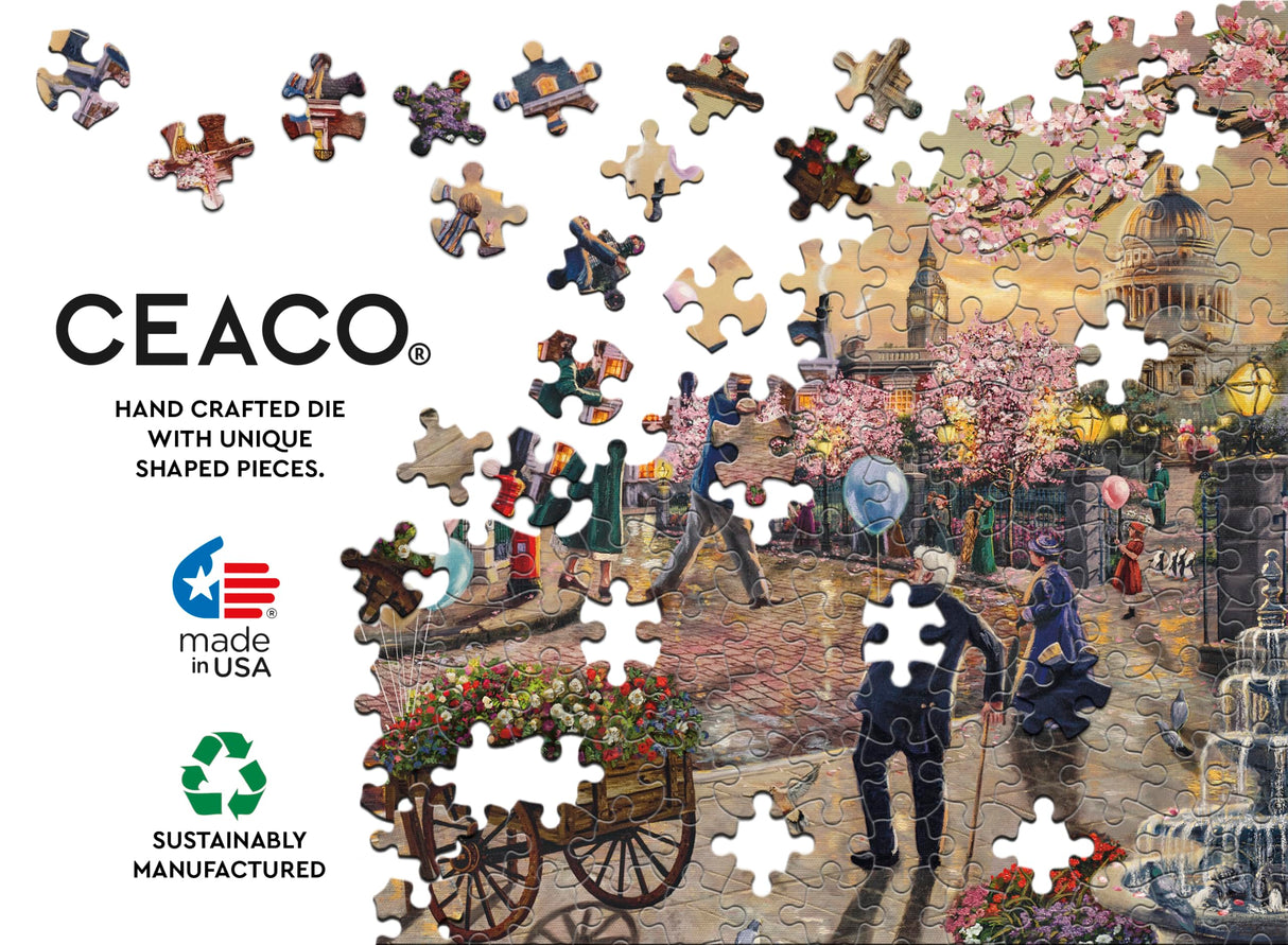 Ceaco - Thomas Kinkade - Disney - Mary Poppins Returns - 1000 Piece Jigsaw Puzzle Ceaco