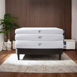 Nestl Green Tea Queen Mattress 8 Inch - Cooling Graphite Memory Foam Mattress Queen Size, Fiberglass Free Queen Mattress in A Box, Pressure Relief Supportive Bed in A Box, CertiPur-US Certified Nestl