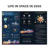 Milky Way Puzzle Galaxy Puzzles – 1000 Piece Adult Puzzle for Adults/Puzzle Space/Solar System/Jigsaw Puzzle Stunning/Puzzles for Adults 1000 Pieces and Up/ 20" x 27"/ 3 Fun Bonus Items by LetsPuzl LetsPuzl