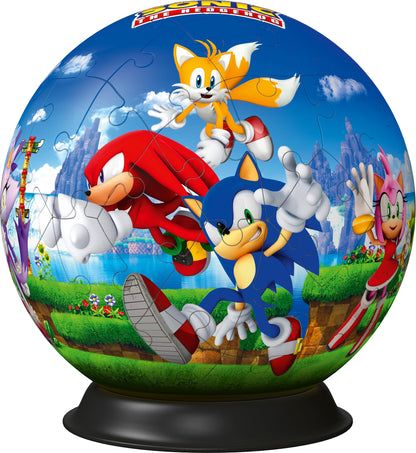 Ravensburger Sonic The Hedgehog 3D Jigsaw Puzzle Ball for Adults and Kids - 11592 - Great Gift for Any Birthday, Holiday, or Special Occasion