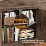 Vongrasig Buffet Cabinet with Drawers, 53” Large Sideboard Buffet Kitchen Storage Cabinet, Modern Farmhouse Coffee Bar with Shelves and Doors, Wood Buffet Table for Kitchen, Dining Room, Rustic Brown Vongrasig