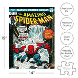 Aquarius Marvel Spiderman Puzzle (500 Piece Jigsaw Puzzle) - Officially Licensed Marvel Merchandise & Collectibles - Glare Free - Precision Fit - 14 x 19 Inches AQUARIUS