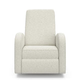 Storkcraft Santa Monica Power Recliner Swivel Glider (Ivory Boucle) – Effortless Electronic Power Recline, USB-A & USB-C Charger STORKCRAFT