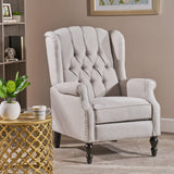 Christopher Knight Home Walter Fabric Recliner, Light Grey Dimensions: 34.75”D x 28.00”W x 41.25”H Christopher Knight Home