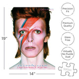 AQUARIUS David Bowie Aladdin Sane Puzzle (500 Piece Jigsaw Puzzle) - Glare Free - Precision Fit - Officially Licensed David Bowie Merchandise & Collectibles - 14 x 19 Inches AQUARIUS