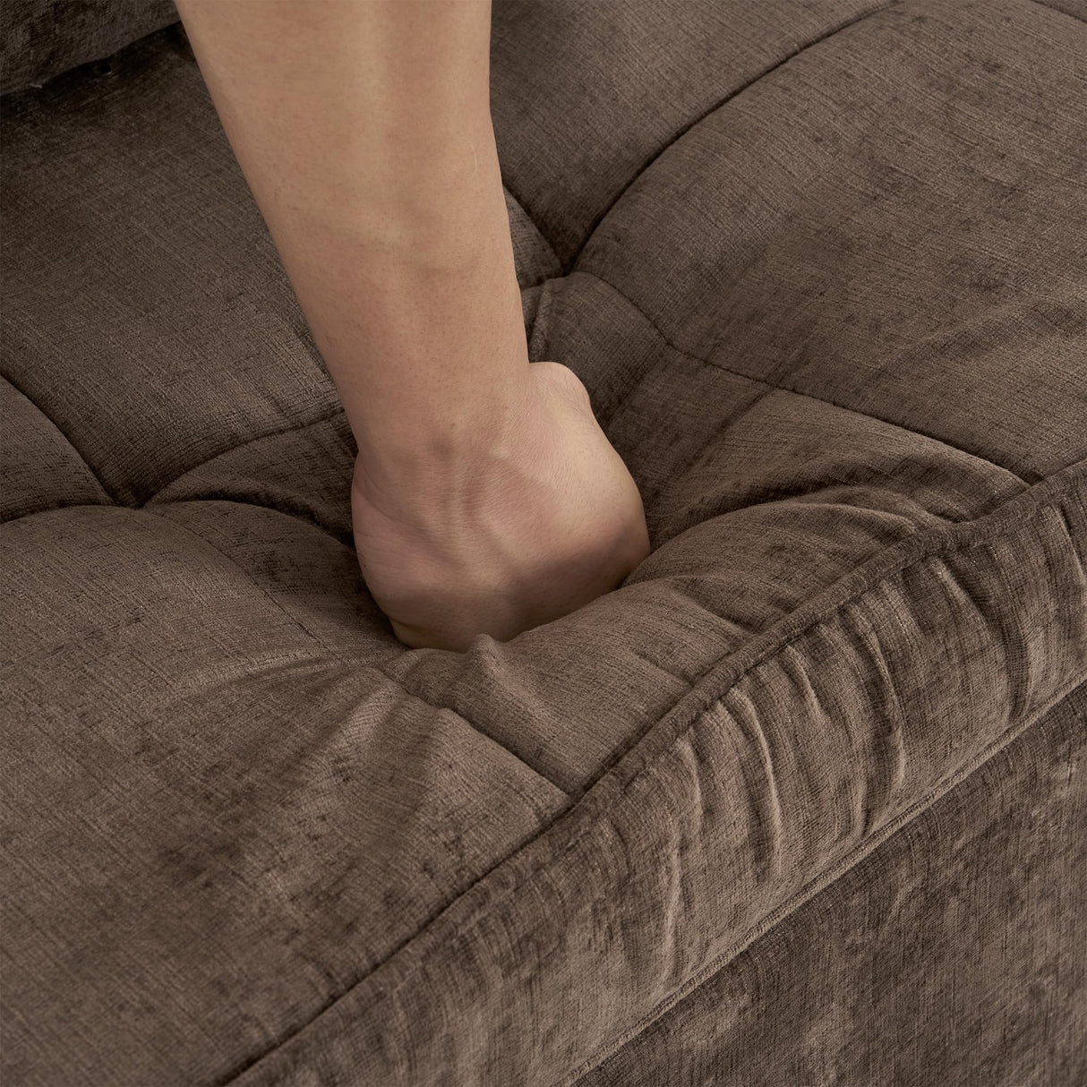 Anwick Modern 56.9" Convertible Sleeper Sofa Bed, 3 in 1 Comfy Velvet Loveseat Sleeper Chair Bed,Adjustable Backrest,Two USB Ports and Phone Holder,Pull Out Couch,Loveseat,Sectional Sofa Bed (Brown) Anwick