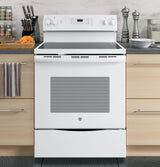 GE Appliances JB645DKWW, White GE