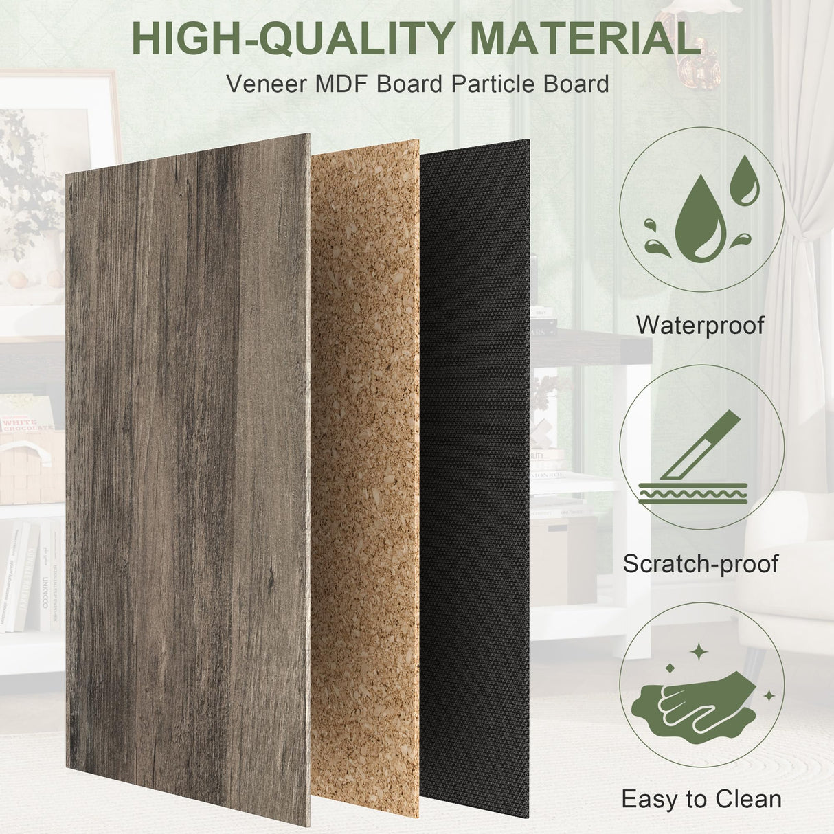 TV Stand for 65 Inch TV, 60 Inch Entertainment Center with Storage, Farmhouse TV Console Table with Shelves, Wooden Media Console Cabinet with Doors, Modern TV Stand for Living Room, Bedroom - White IDEALHOUSE