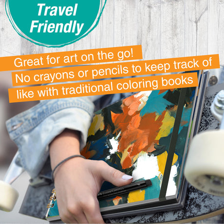 Faber-Castell Reverse Coloring Book & Doodling: Neutrals - Reverse Coloring Book for Adults, Adult Coloring Books for Anxiety and Relaxation Faber-Castell
