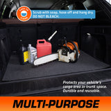 Armor All Premium Oil Spill Mat, Garage Floor Maintenance Mat (30" x 59"), Absorbent Oil Pad, Reusable, Washable, Durable, Waterproof Backing Contains Liquids, Protects Surface (USA Made) Drymate