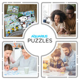 AQUARIUS Peanuts Snoopy Beagle Scouts - Comic 1000 Piece Jigsaw Puzzle(1000 Piece Jigsaw Puzzle) - Glare Free - Precision Fit - Officially Licensed Peanuts Merchandise & Collectibles - 20x28 Inches AQUARIUS
