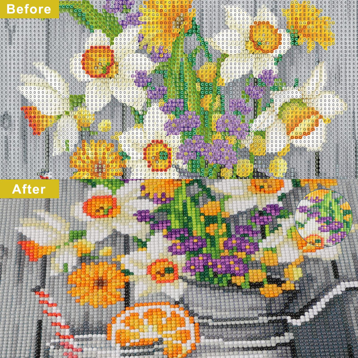 NAIMOER Diamond Art Kit for Adults, Full Drill Diamond DIY 5d Lemon Diamond Art Kits Summer Diamond Art Kits Gem Art Wall Home Decor 12x16 inch NAIMOER