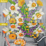 NAIMOER Diamond Art Kit for Adults, Full Drill Diamond DIY 5d Lemon Diamond Art Kits Summer Diamond Art Kits Gem Art Wall Home Decor 12x16 inch NAIMOER