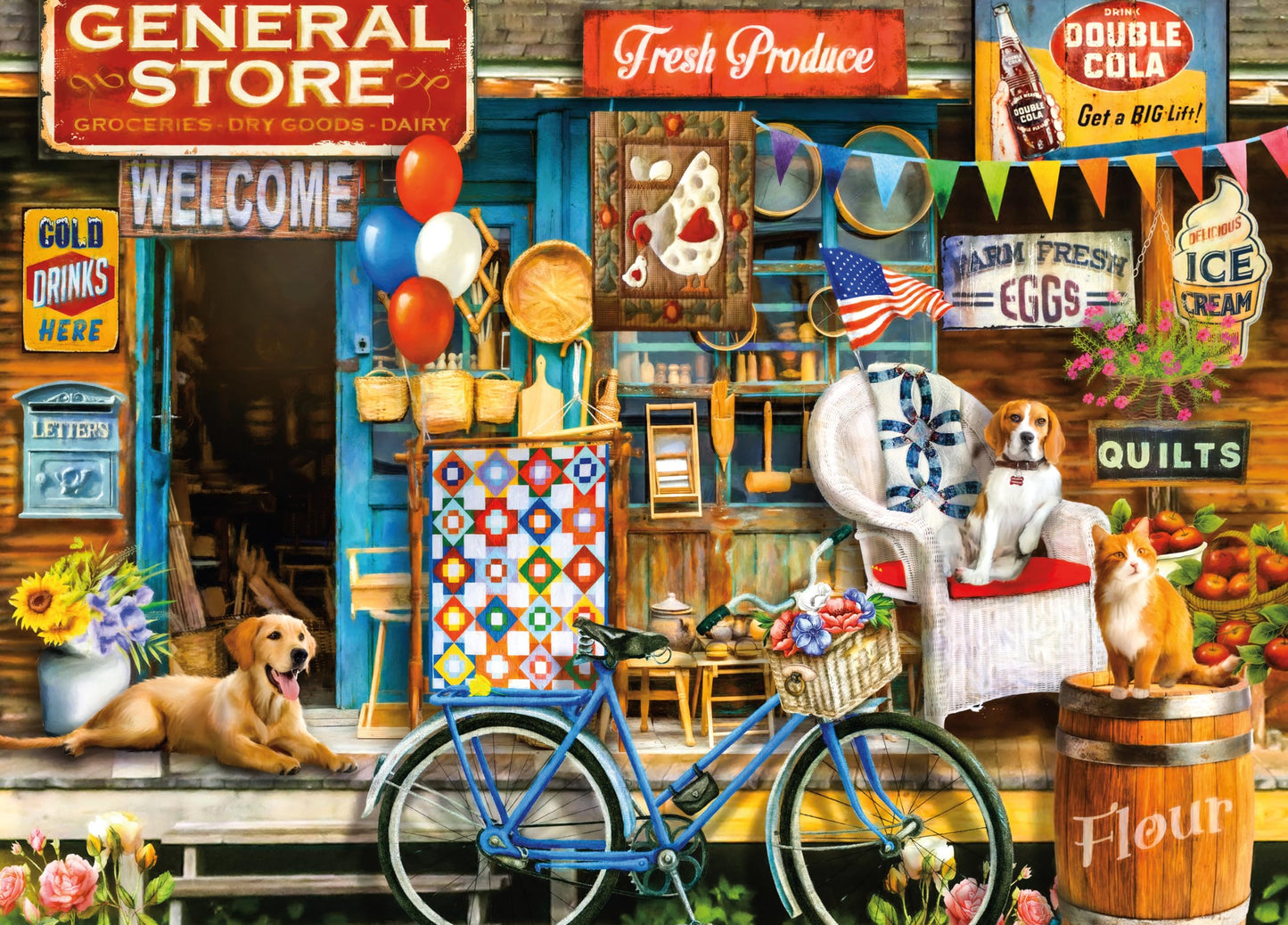 Ceaco - Tom Wood - The General Store - 1000 Piece Jigsaw Puzzle