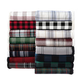 Eddie Bauer - Throw Blanket, Reversible Sherpa Fleece Bedding, Home Decor for All Seasons (San Juan Oyster, Throw) Eddie Bauer