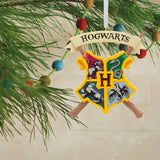 Hallmark Harry Potter Hogwarts Crest Christmas Ornament Hallmark