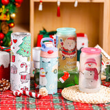 Joyclub 5 Pack Kids Sublimation Tumbler with Lid and Straw 12 oz Kids Sublimation Water Bottles Stainless Steel Sublimation Cups for DIY Insulated Tumbler Heat Press Print Joyclub