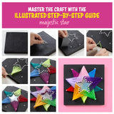 Dan&Darci String Art Craft Kit for Kids - Girls Birthday Gifts for Ages 12 Year Old - Crafts Kits for Girl Age 10,11,12 - DIY Unicorn & Star Toys Gift for Boys - Arts Present Dan&Darci