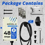 Grizzl-E 48A Ultimate Level 2 Fastest 48A Electric Vehicle (EV) Charger, UL Tested and Certified, Metal Case, Indoor/Outdoor Electric Car Fast Charging Station, Hardwired, Ultra Edition, J1772 Grizzl-E