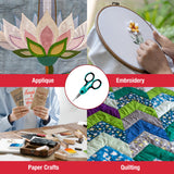 SINGER 00557 4-1/2-Inch ProSeries Detail Scissors with Nano Tip SINGER