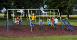 XDP Recreation Fun Forever Swing Set, 96680G, Gray XDP RECREATION