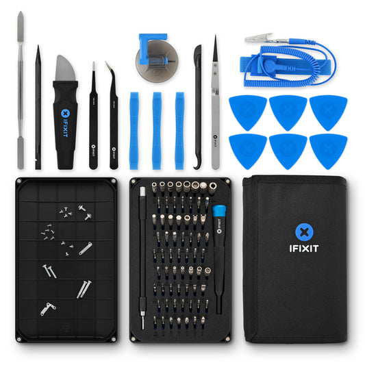 iFixit Pro Tech Toolkit - Electronics, Smartphone, Computer & Tablet Repair Kit - WoodArtSupply