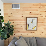Timberchic Pine Wooden Wall Planks - Simple Peel & Stick Wall Covering Application for DIY Accent Wall & Home Improvement - Premium Modern Wall Paneling - (4" Wide - 20 Sq. Ft., Baxter Blonde) Timberchic