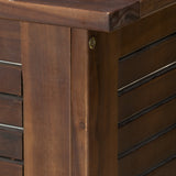 Christopher Knight Home Riviera Acacia Non-FSC KD Wood Bar, Rich Mahagony, Dimensions: 39.40”L x 16.50”W x 43.30”H Christopher Knight Home