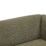 Christopher Knight Home Almab 82 Inches Sofa Couch, Cozy Boucle Upholstered 3-Seater Sofa, Wood Frame Couch, Comfy Couches for Living Room and Office, Modern Soft Plush Sofa, Olive Green Christopher Knight Home
