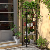 WORKPRO Storage Shelves, 5-Tier Metal Shelving, Garage Wire Rack, 17-3/8"W x 11-1/2"D x 51-1/2"H, 550 LBS Load Capacity, Standing Food Shelving Unit, Adjustable Shelf for Kitchen Pantry Closet Garage WORKPRO